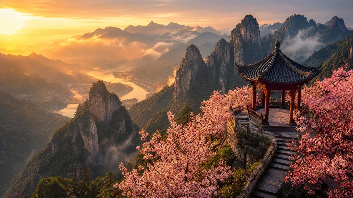 黄色仓库·山水中国旅行视频